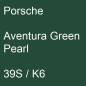 Preview: Porsche, Aventura Green Pearl, 39S / K6.
